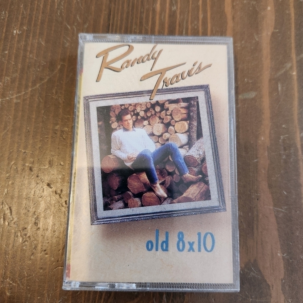 Randy Travis ‎– Old 8x10 (Cassette, 1988)   Warner Brothers Tape W/ Case & Inlay